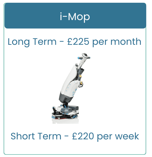 i-mop scrubber dryer for hire