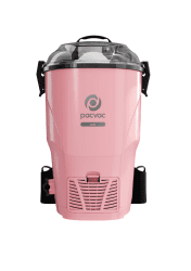 pink velo backpack vacuum